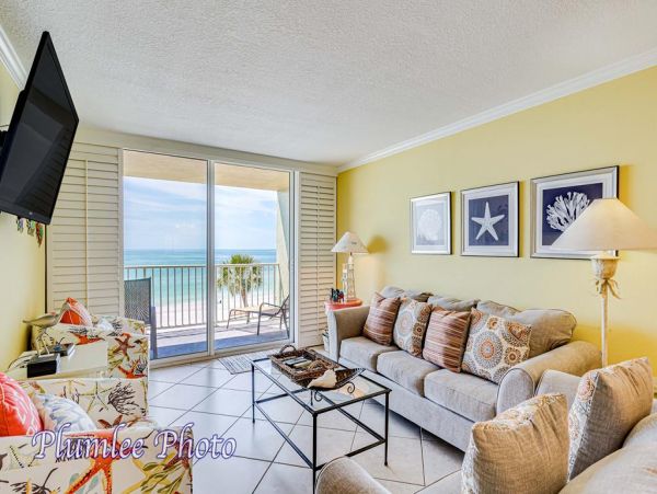 Indian Shores condo with full gulf view