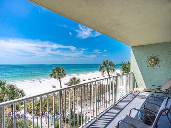 Indian Shores condo with full gulf view