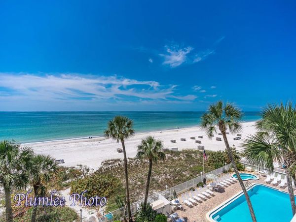Indian Shores condo with full gulf view