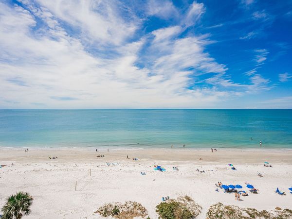 Indian Shores Gulf Front Three Bedroom Vacation Condo