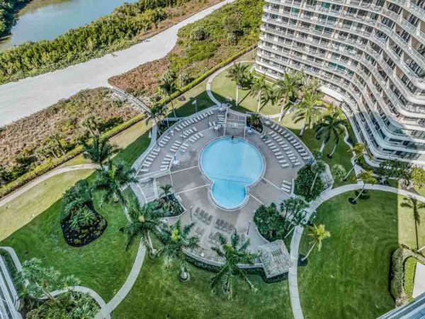 Contemporary Tigertail Beach Condo with full view