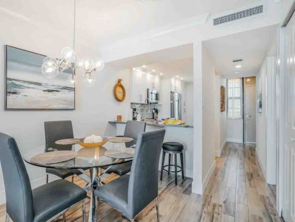 Contemporary Tigertail Beach Condo with full view