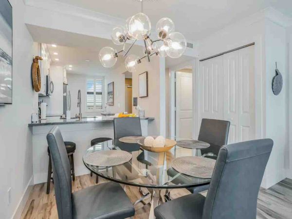 Contemporary Tigertail Beach Condo with full view