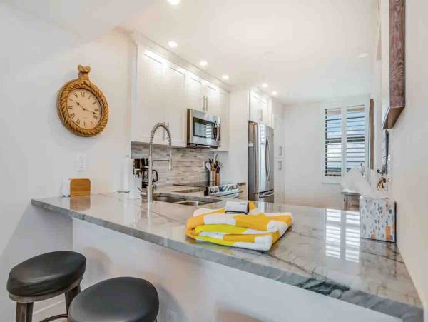 Contemporary Tigertail Beach Condo with full view