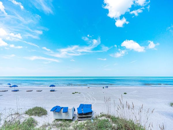 Indian Shores Beachfront Two Bedroom Condo