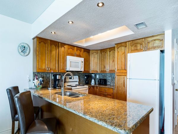 Indian Shores Beachfront Two Bedroom Condo