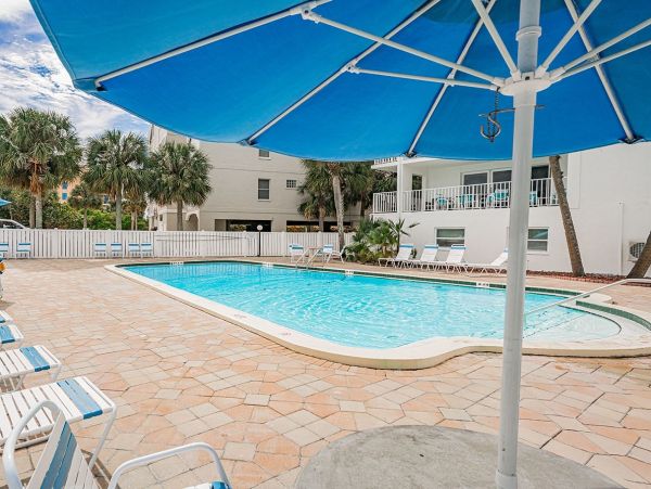 Indian Shores Beachfront Two Bedroom Condo