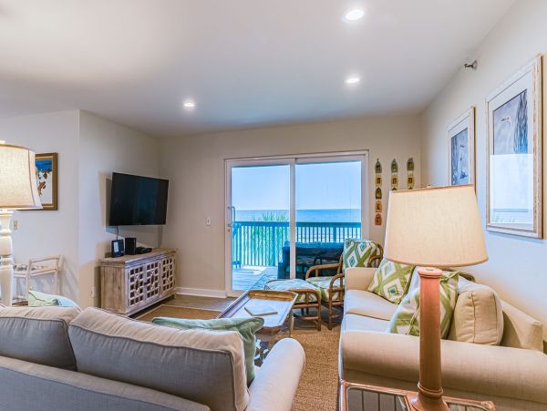 Indian Shores Two Bedroom Beachfront Vacation Rental Condo