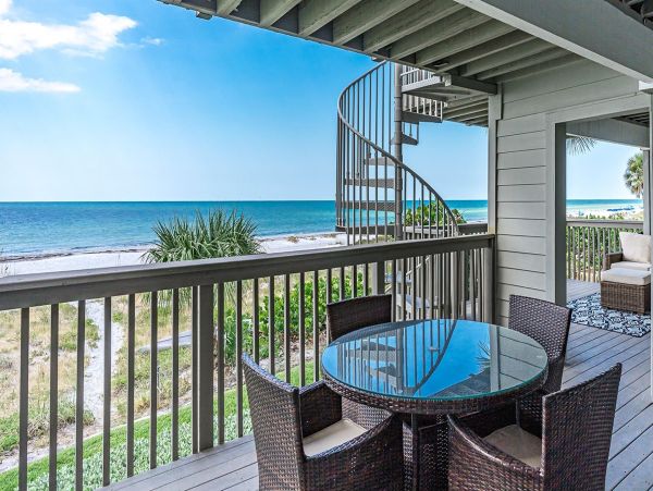 Indian Shores Two Bedroom Beachfront Vacation Rental Condo
