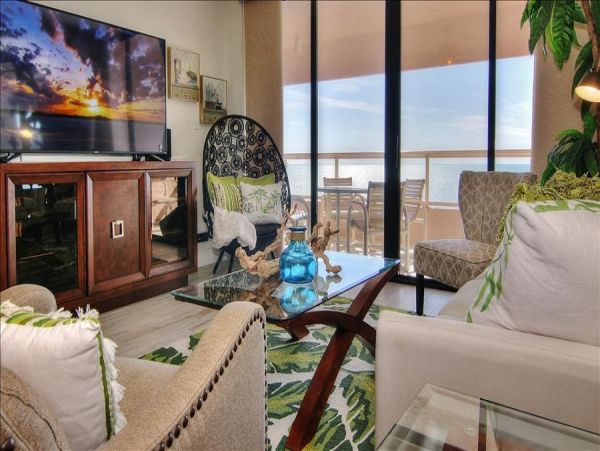 Clearwater Vacation Condo Two Bedroom Gulf Views