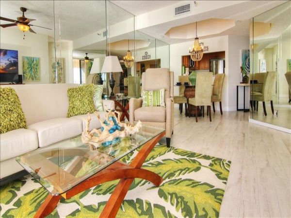 Clearwater Vacation Condo Two Bedroom Gulf Views