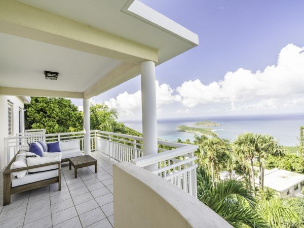 Ocean Views St. Thomas Vacation Rental Home Seven Bedrooms
