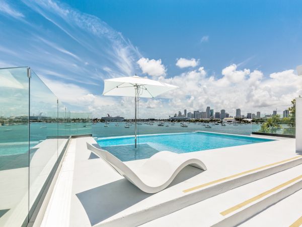Miami Beach Vacation Villa Private Pool And Bay Views