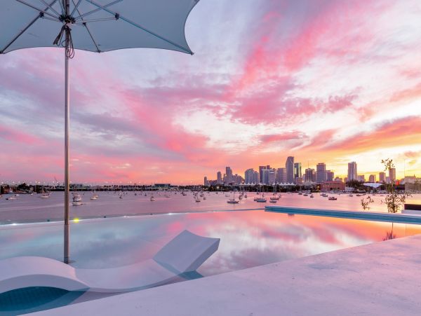 Miami Beach Vacation Villa Private Pool And Bay Views