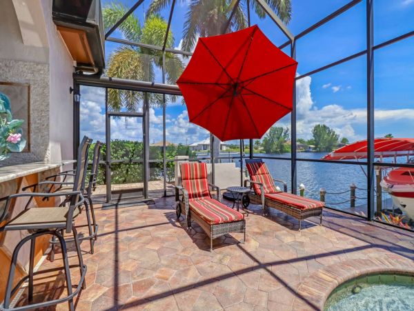 Cape Coral Vacation Rental with Lake Views & Private Pool