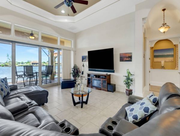 Cape Coral Vacation Rental with Lake Views & Private Pool