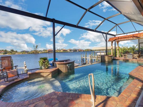 Cape Coral Vacation Rental with Lake Views & Private Pool