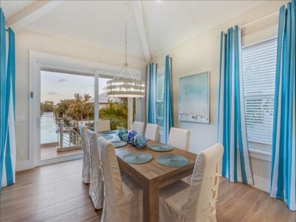 Direct Canal Views Four Bedroom Anna Maria Pool Home