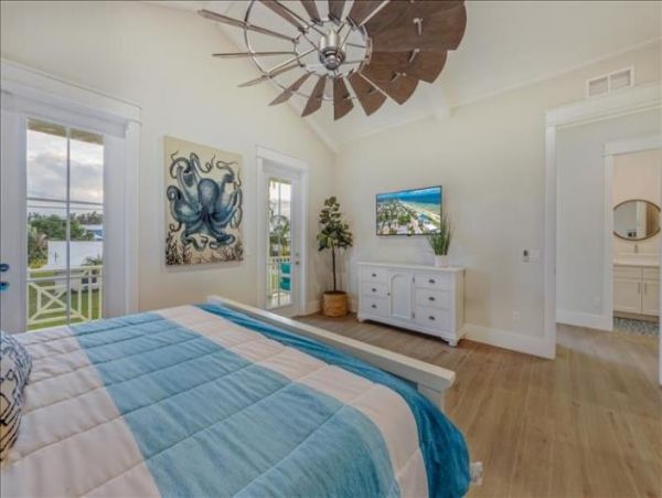 Direct Canal Views Four Bedroom Anna Maria Pool Home