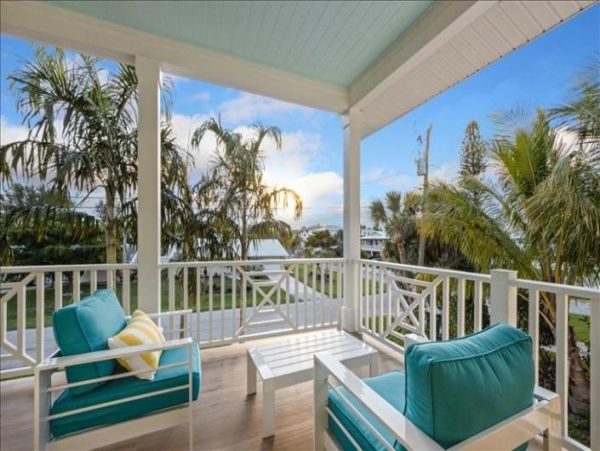 Direct Canal Views Four Bedroom Anna Maria Pool Home