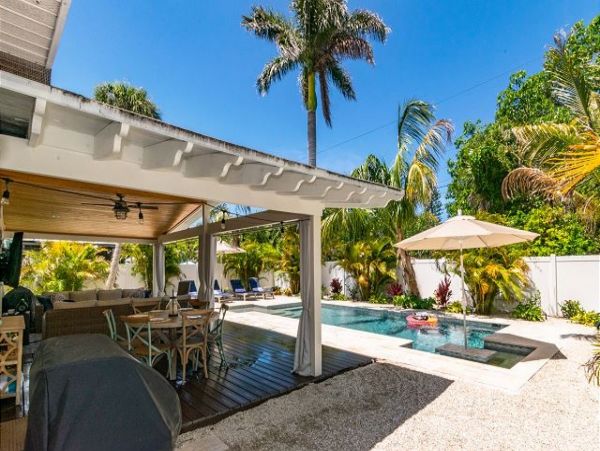 Holmes Beach Vacation Home Private Pool Short Walk To Beach