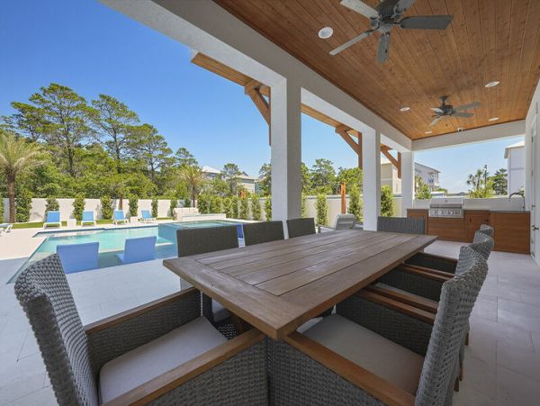 Santa Rosa Beach Nine Bedroom Vacation Home with Pool Spa