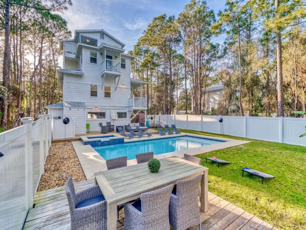 Great Five Bedroom Seagrove Home Private Pool Walk to Beach