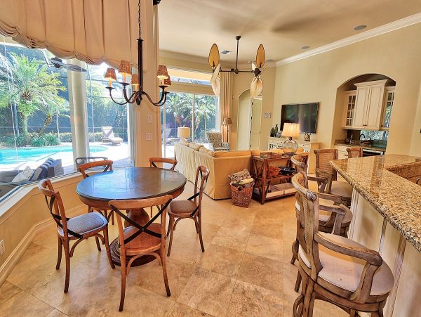 Private Caged Pool Naples Vacation Home Short Walk to Beach
