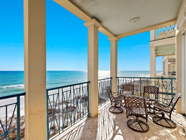 Miramar Beach Gulf-Front Luxury Five Bedroom Rental Home