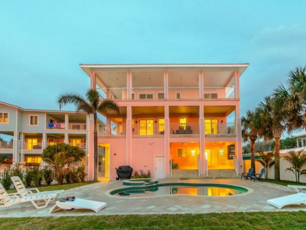 Indian Rocks Gulf Front Vacation Home Four Bedrooms