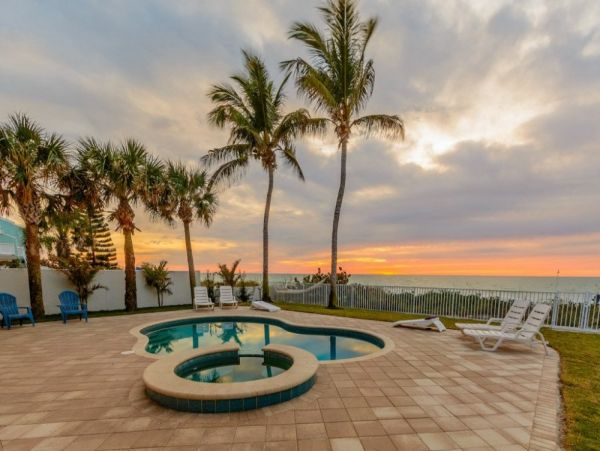 Indian Rocks Gulf Front Vacation Home Four Bedrooms