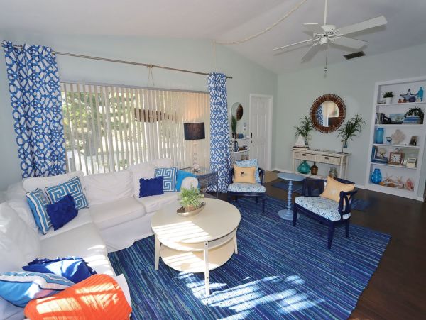 Short Walk to Beach Sanibel Vacation Home Three Bedroom