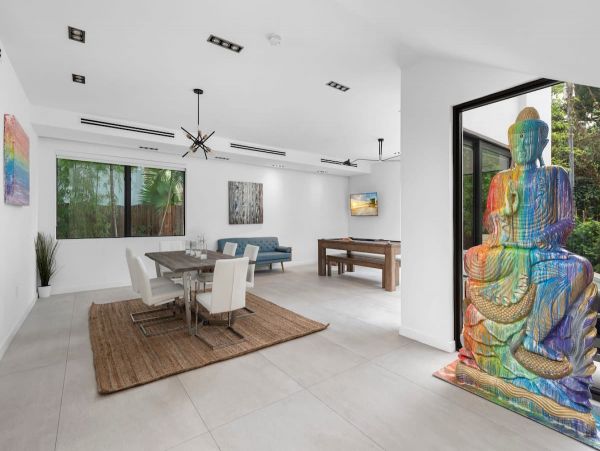 Private Pool Miami Beach Vacation Home Six Bedroom  14 Guest