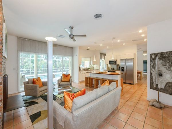 Short Walk to Beach Naples Vacation Home Private Caged Pool