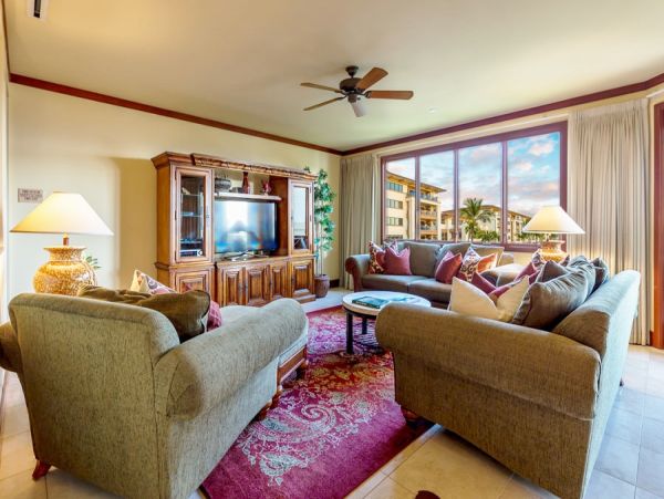 Short Walk to Beach Wailea Vacation Condo Two Bedroom