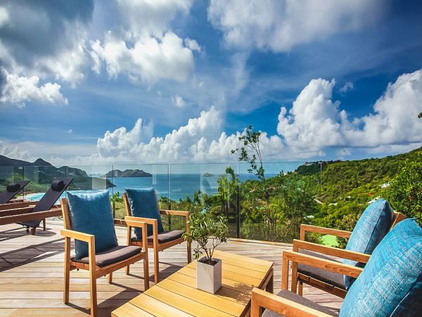 New Arrival Four Bedroom Luxury St. Barts. Stunning Villa with Pool