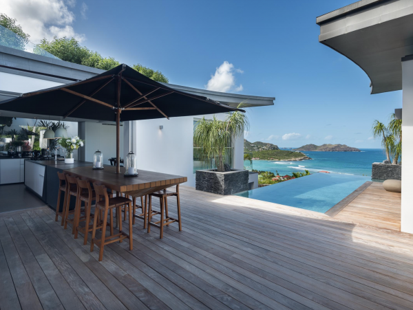 New Arrival Four Bedroom Luxury St. Barts. Stunning Villa with Pool