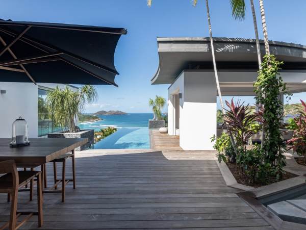 New Arrival Four Bedroom Luxury St. Barts. Stunning Villa with Pool