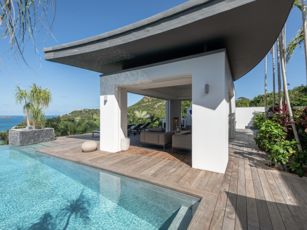 New Arrival Four Bedroom Luxury St. Barts. Stunning Villa with Pool