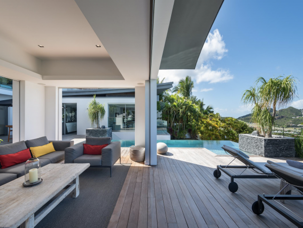 New Arrival Four Bedroom Luxury St. Barts. Stunning Villa with Pool