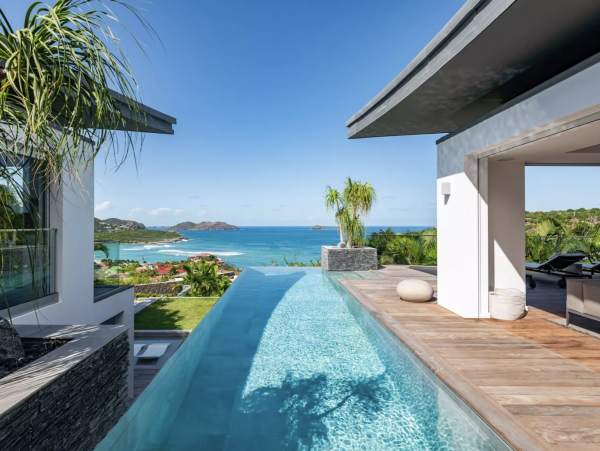 New Arrival Four Bedroom Luxury St. Barts. Stunning Villa with Pool