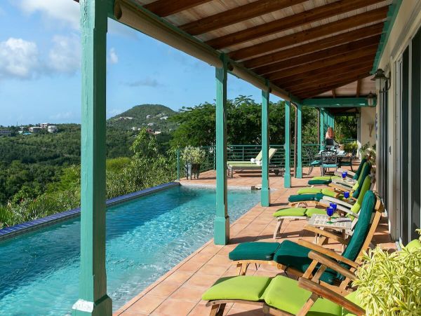 St John Four Bedroom Vacation Rental