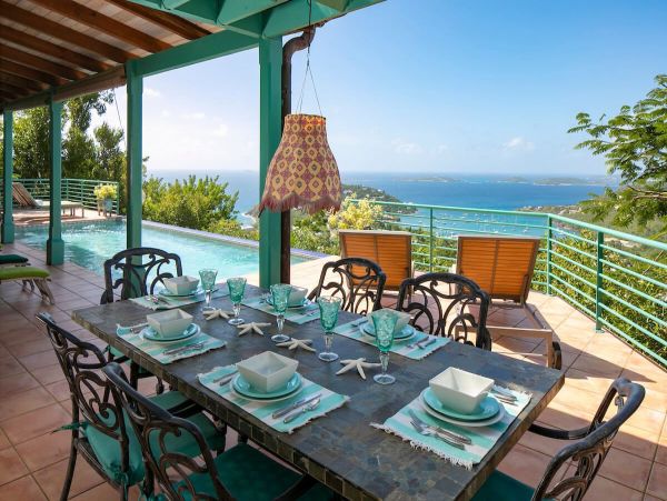 St John Four Bedroom Vacation Rental