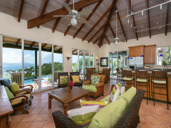 St John Four Bedroom Vacation Rental
