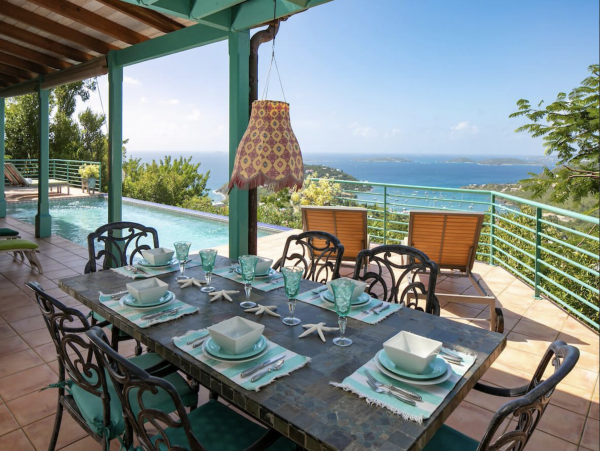 St John Four Bedroom Vacation Rental