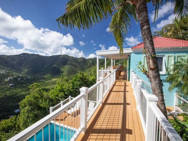 St. John 4 Bedroom Pool Villa with Great Views