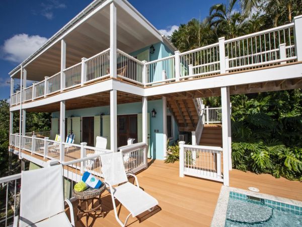 St. John 4 Bedroom Pool Villa with Great Views