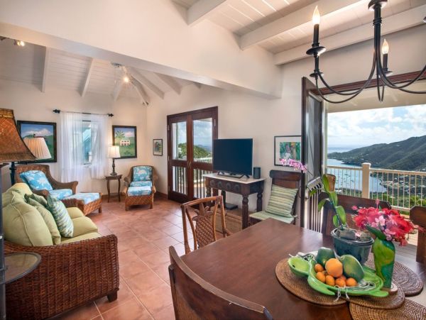 St. John 4 Bedroom Pool Villa with Great Views