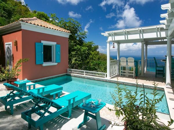 ST JOHN USVI 1-3 BEDROOMS POOL HOME WITH VIEW