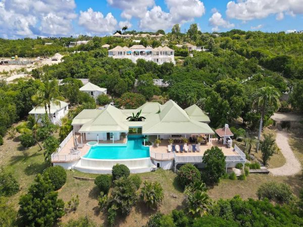 Luxurious Villa St Martin Exceptional Views of Ocean